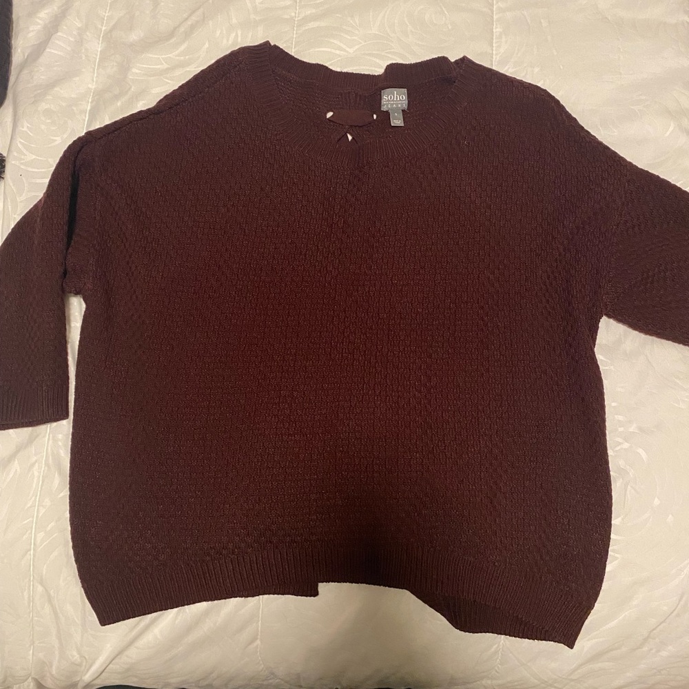Soho maroon sweater